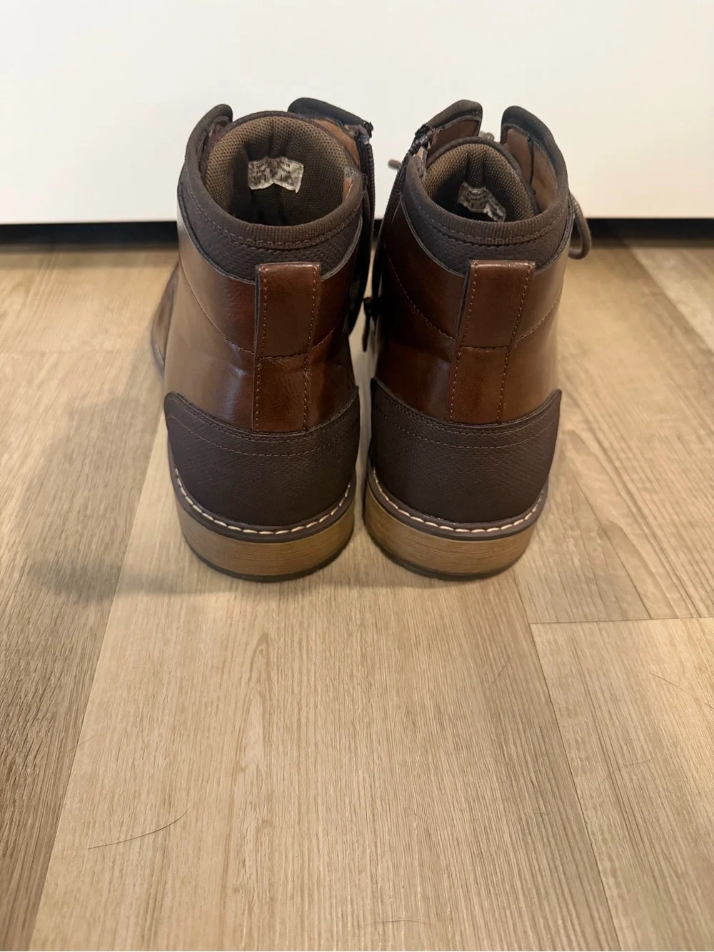 Steve Madden Men's Brown Leather Chukka Boots Size 13